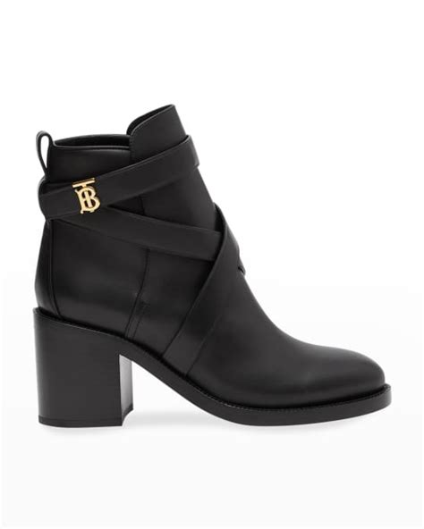 burberry pryle tb bootie|Burberry Pryle TB Strappy Booties .